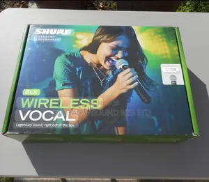 Shure BLX Coverless Vocal Microphone System With Sm58 Dynamic