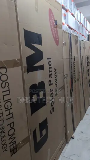 G B M 600wats Solar Panels