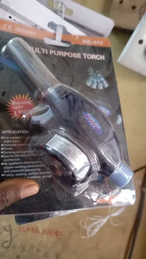 Portable Butane Gas Flame Gun Torch – 1300°C Auto Ignition
