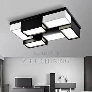 Led Block Shape Luxury Ceiling Flush