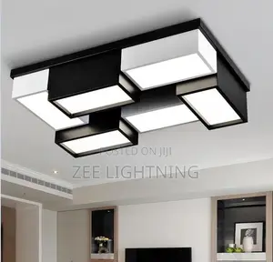 Led Block Shape Luxury Ceiling Flush
