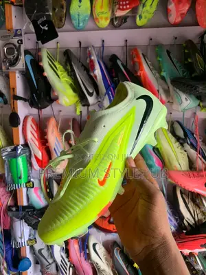 Neon Phantom Football Boots