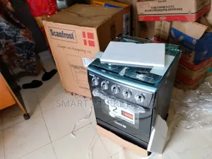Scanfrost 4 Burner Gas Cooker With Oven-Sfc5401b