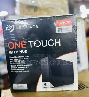 Seagate 16tb One Touch With Hub