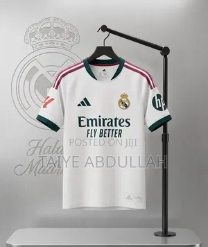 Real Madrid 2026/2026 Jersey