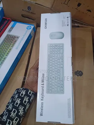 Gkm520 Wireless Keyboard Mouse Combo 2.4ghz Full Size