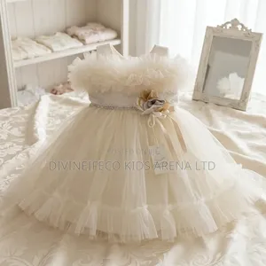 Toddler Girls Off-Shoulder Princess Ball Gown Dress