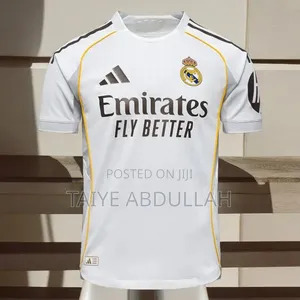 Real Madrid 2025/2026 Jersey