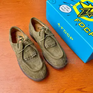 Padror Derby Workwear Khaki Suede Shoe Now Available in Store