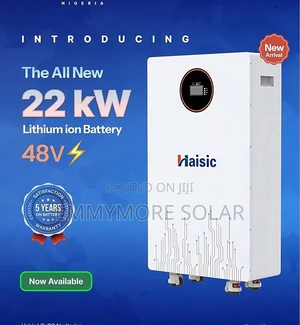 22kwh Haisic Lithium Battery