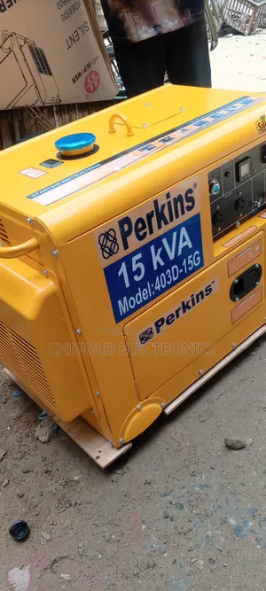Original Perkins Diesel Generator 15 Kva 100% Copper Coin