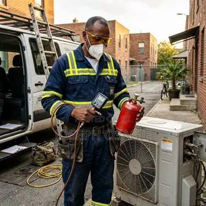 Air Conditioner And Refrigerators.