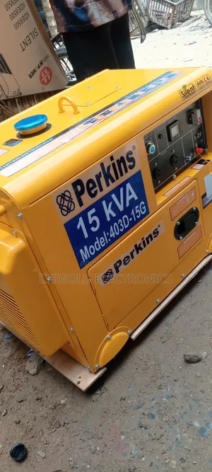 Original Perkins Diesel Generator 15 Kva 100% Copper Coin