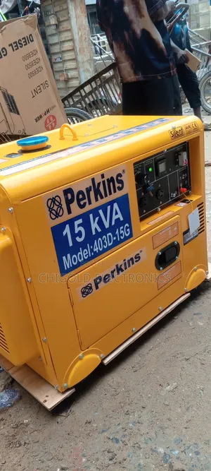Perkins Diesel Generator 15 Kva 100% Copper Coil Original