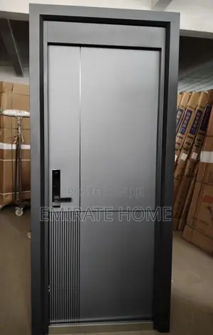 Security Steel Door Pivot With Smart Lock 3ft by 7ft Room Door