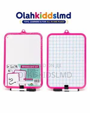 Kids Whiteboard Set With Marker Pen – Dry Erase Drawing Writing Boa