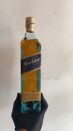 Original Johnnie Walker Blue Label Blended Scotch Whisky With Gift Box