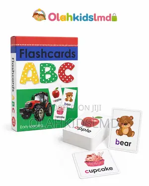 Abc Flashcards for Early Learning – 26-Card Alphabet Set for Toddlers