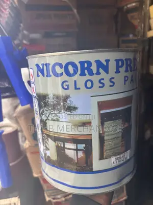 4ltr Nicorn Enamel Gloss Paint (Aluminum Color)