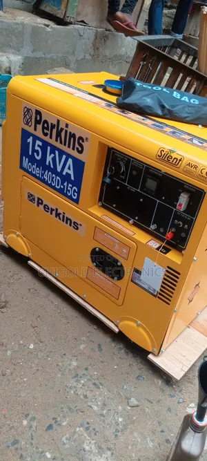 Originals Perkins Diesel Generator 15 Kva 100% Copper Coil Original