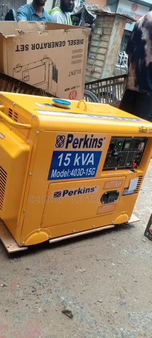 Perkins Diesel Generator 100% Copper Coil 15 Kva Original