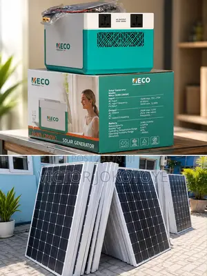 Meco 1000Kwh Solar Generator Plus 350w Solar Panel