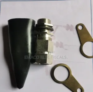 Complete Nickel Plated Brass Double Compression Gland Ip67