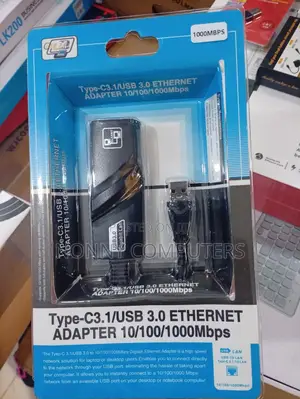 Usb 3.0 Type-C to Gigabit Ethernet Lan Adapter 1000mbps