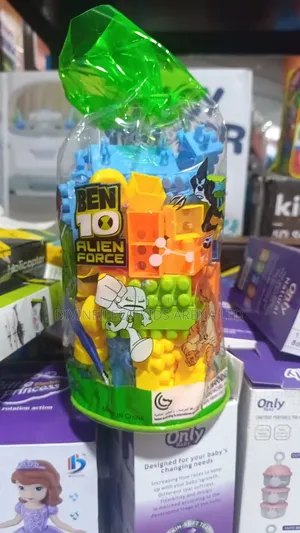 Ben 10 Educational Building Blocks for Children