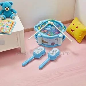 Kids Musical Drum Set With Accessories