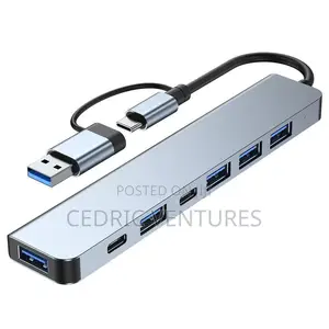 7in1 Usb Hub Splitter Usb Extension