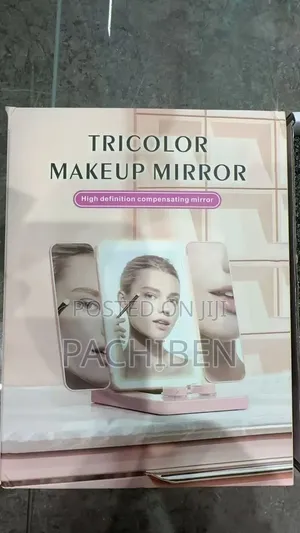 Tricolor Make Up Mirror With Led Light