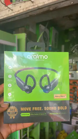 Oraimo Opencirclet 2 Open-Ear Wireless Earbuds(Opn-672)Heavybass, Ipx5