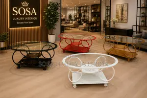 Modern Round Glass Centre Table
