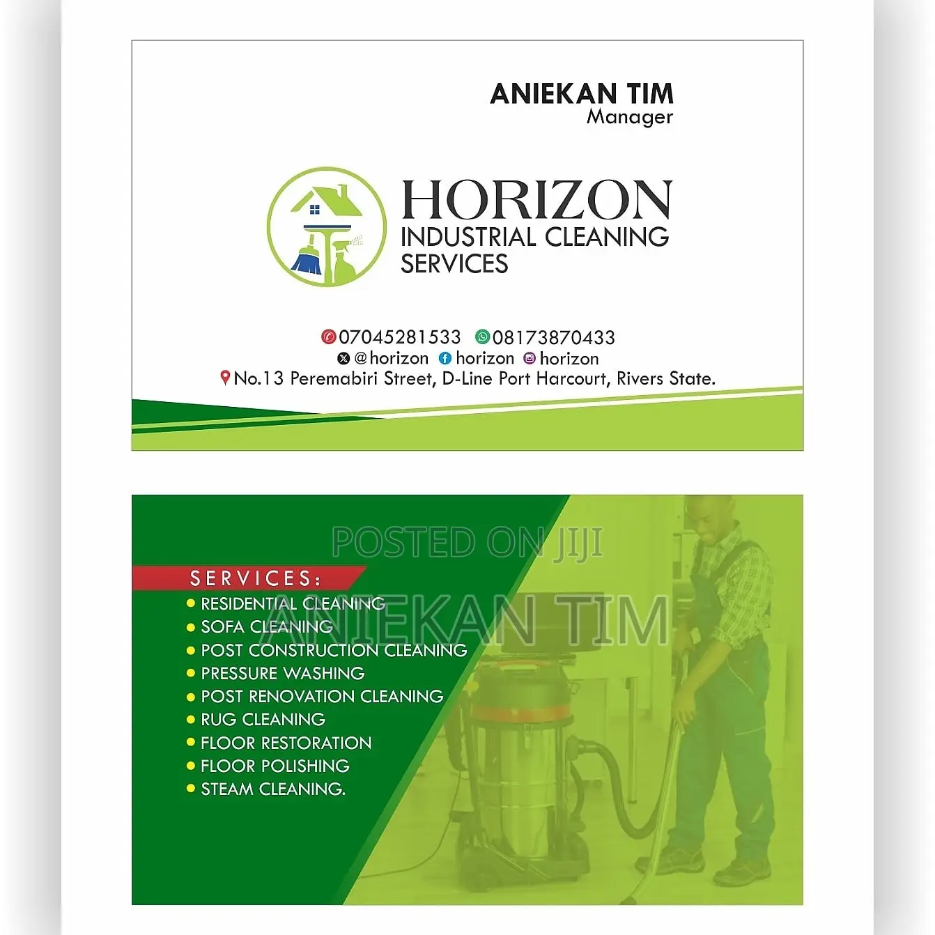 Cleaning Services