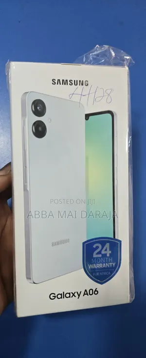 New Samsung Galaxy A06 128 GB White
