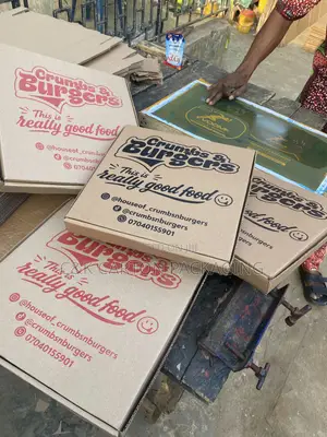Two Colors Printed Pizza Box