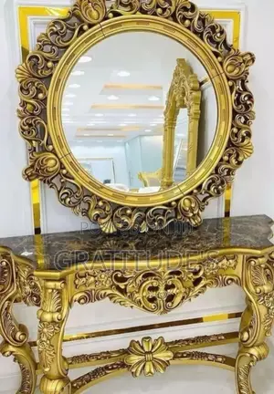 Royal Mirror Console Table
