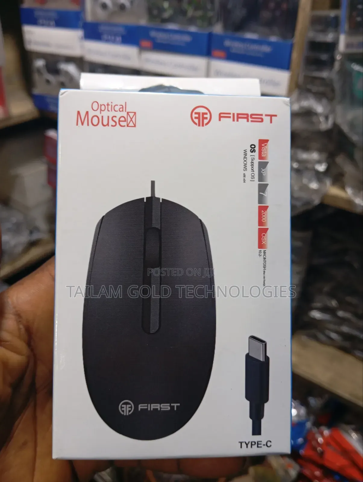 Type C Wire Mouse
