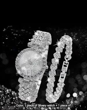 Ta-W001 Women's Fashion Watch + Bracelet Set