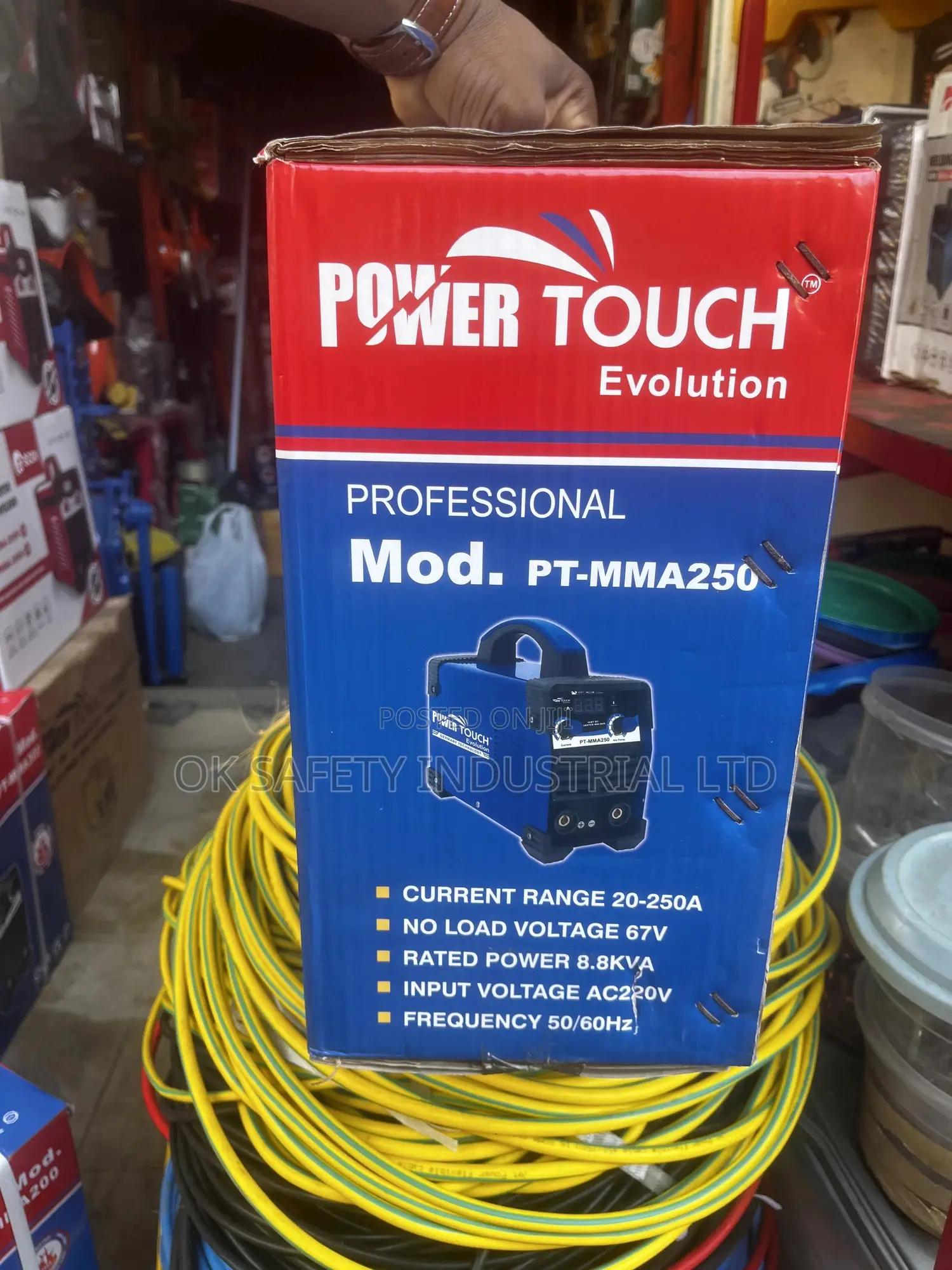 Power Touch Welding Machine 250 Amps