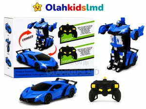 2-in-1 Transforming Rc Car Robot – Remote Control Deformation Sport