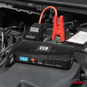 Portable Jump Starter With Powerbank 12v 12000amps