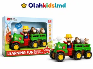 Fivestar Farmer Fun Truck – Learning Tractor Toy With Farm Animals