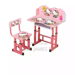 Premium Foldable Study Table With Chair – Kids Learning Desk