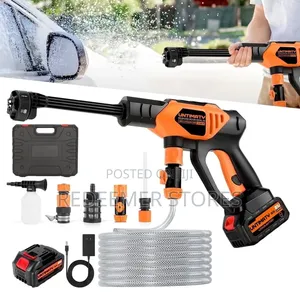 Cordless Pressure Washer With Rechargeable 3.0ah Battery