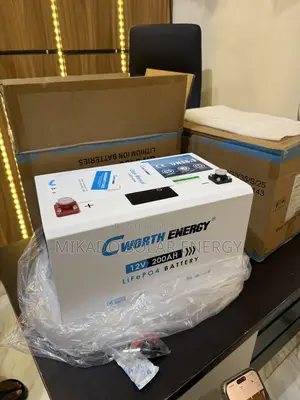 Cworth 2.5kwh 200ah 12v Lifepo4 Lithium Battery – Brand New