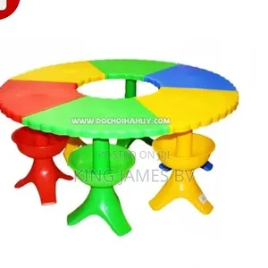 Kindergarten Table – Safe Colorful Learning Desk