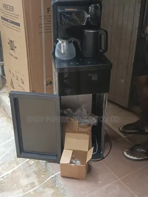 Multi Function Black Water Dispenser With Kettle and Jug for Tea
