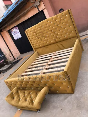 Deluxe Quality Standard Full Paded Bed Frame